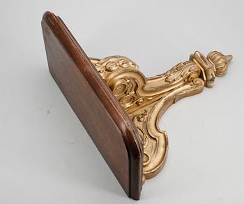 KONSOLHYLLA, Nyrenässans, 1800-talets slut.