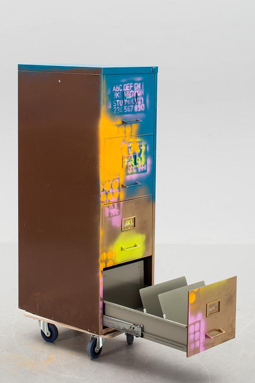 ARKIVSKÅP. Industri, 1900-talets andra hälft.