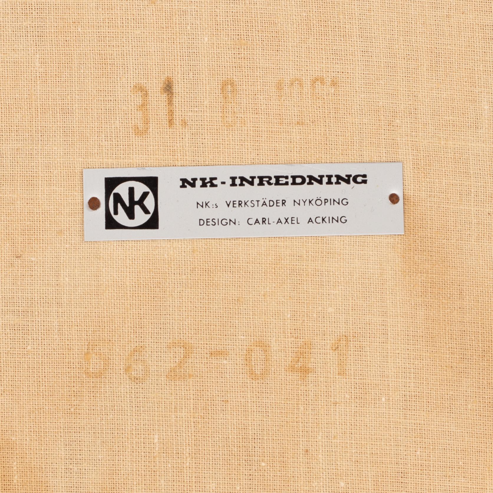 Carl-Axel Acking, armchair, "Tokyo", Triva series, Nordiska Kompaniet.