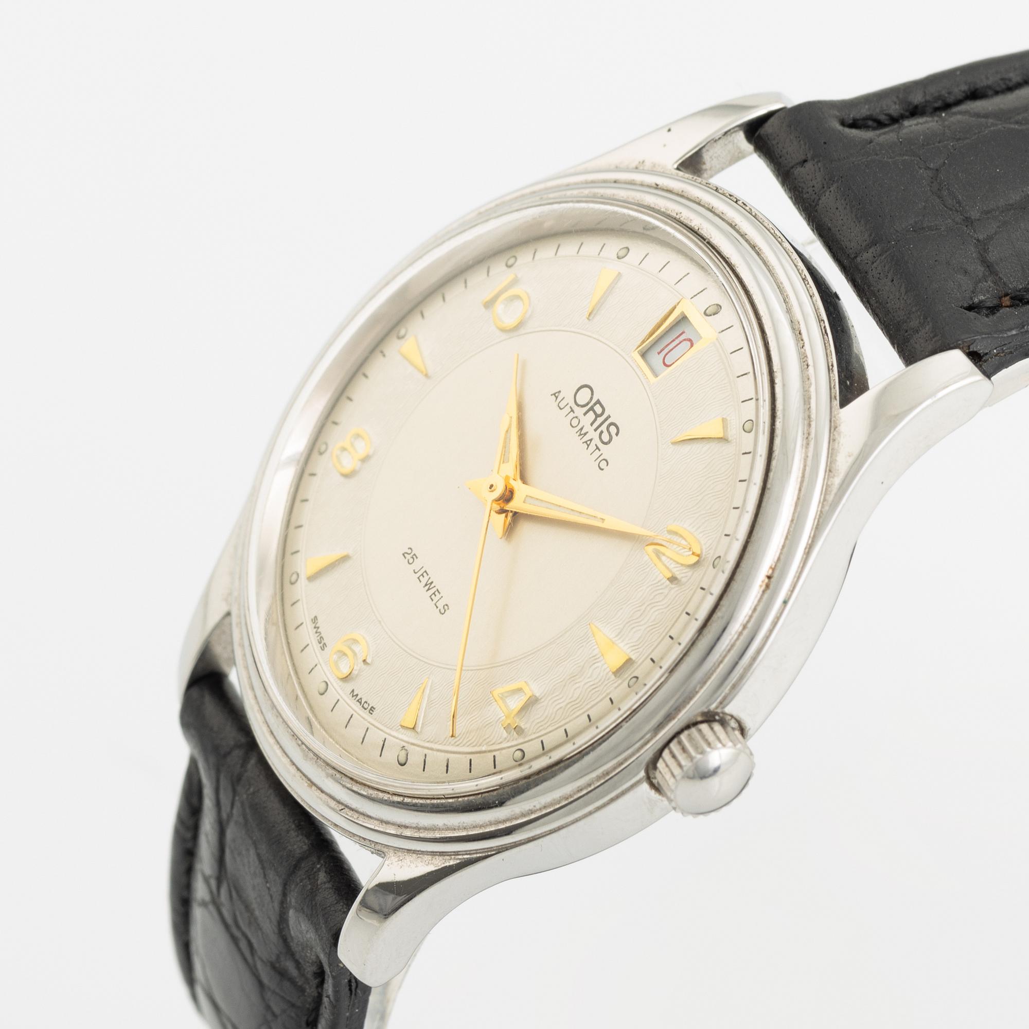 Oris, armbandsur, 34,5 mm.