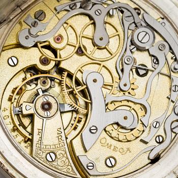 A silvered metal inkstand by Kaiser Zinn 1910s.