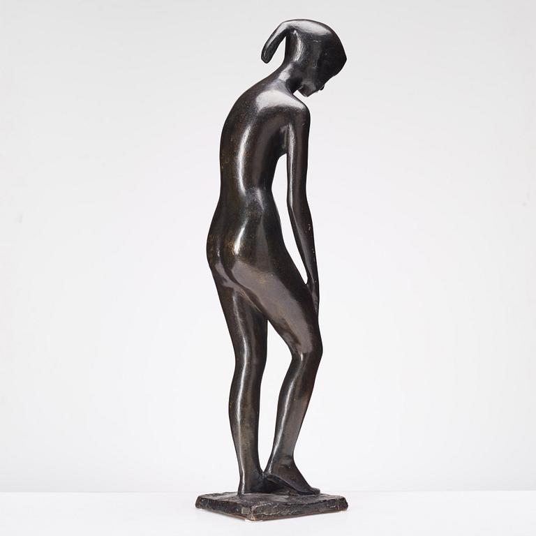 GUNNAR NILSSON, bronze sculpture, signed G. Nilsson, numbered 7/10.