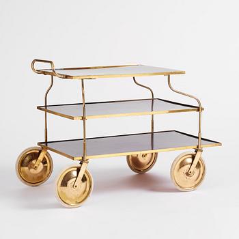 Josef Frank, a tea trolley model "B 889", Firma Svenskt Tenn, 1930s.