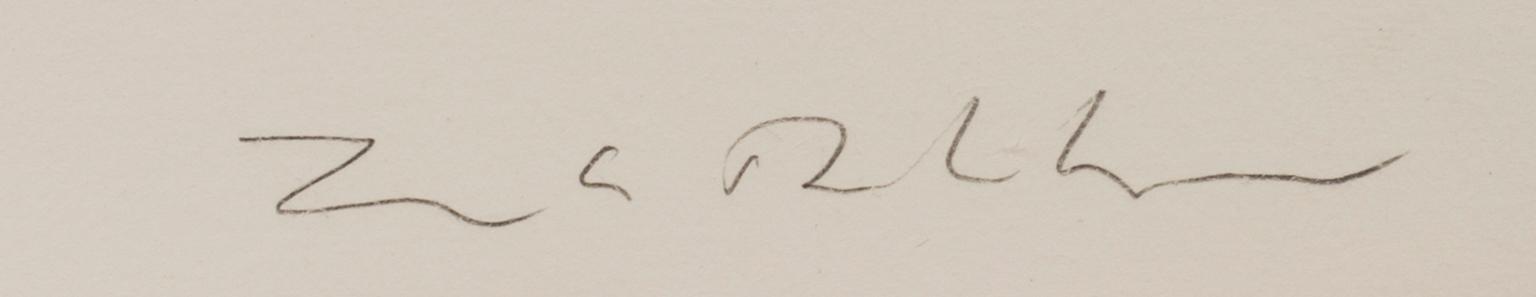 JACOB DAHLGREN, färgetsning, signerad och numrerad e.a.