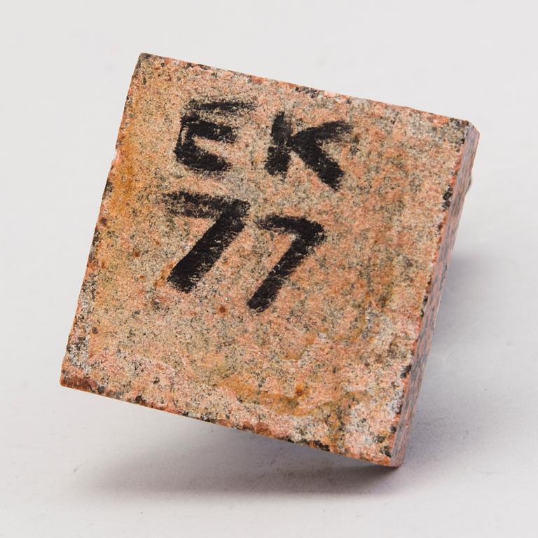 ERKKI KANNOSTO, sculpture, signed and dated -77.