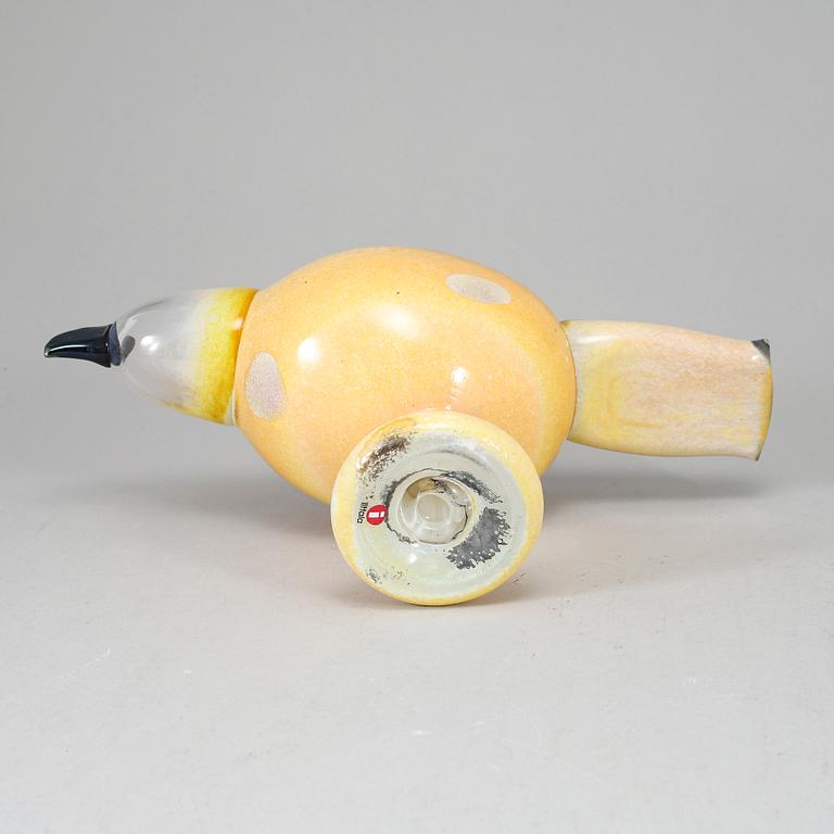 OIVA TOIKKA, glasfågel, Western March (Ruskosuohaukka) 2006–2008, signerad O. Toikka Nuutajärvi.