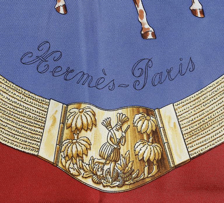 SCARF, Hermès,"Pampa".
