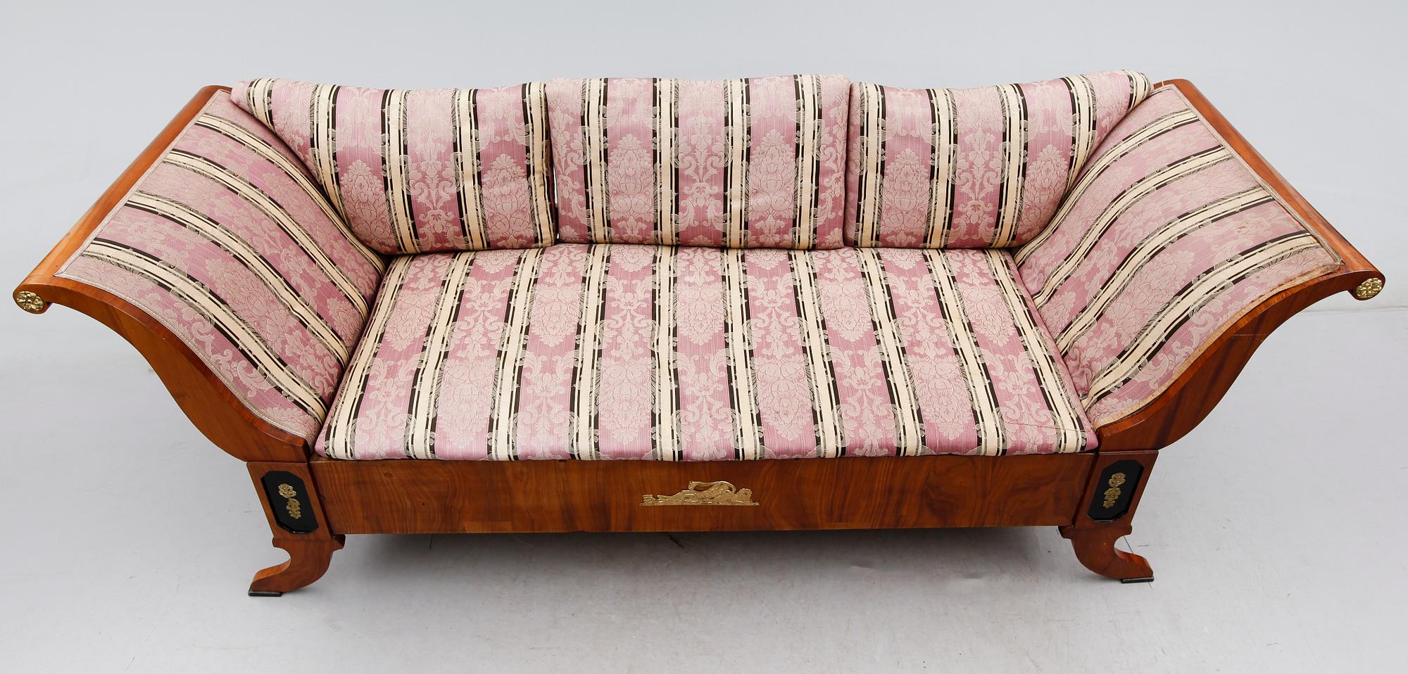 SOFFA, empire, 1800-talets första hälft.