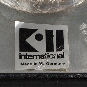 A ARMCHAIR "TULIP" BY PREBEN FABRICIUS & JÖRGEN KASTHOLM FOR KILL INTERNATIONAL DEUTSCHLAND 1960-70'S.