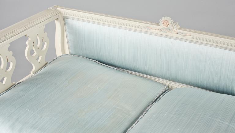 SOFFA, gustaviansk, sent 1700-tal.