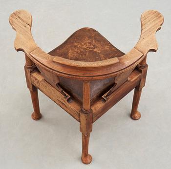 A Rococo 18th century chair.