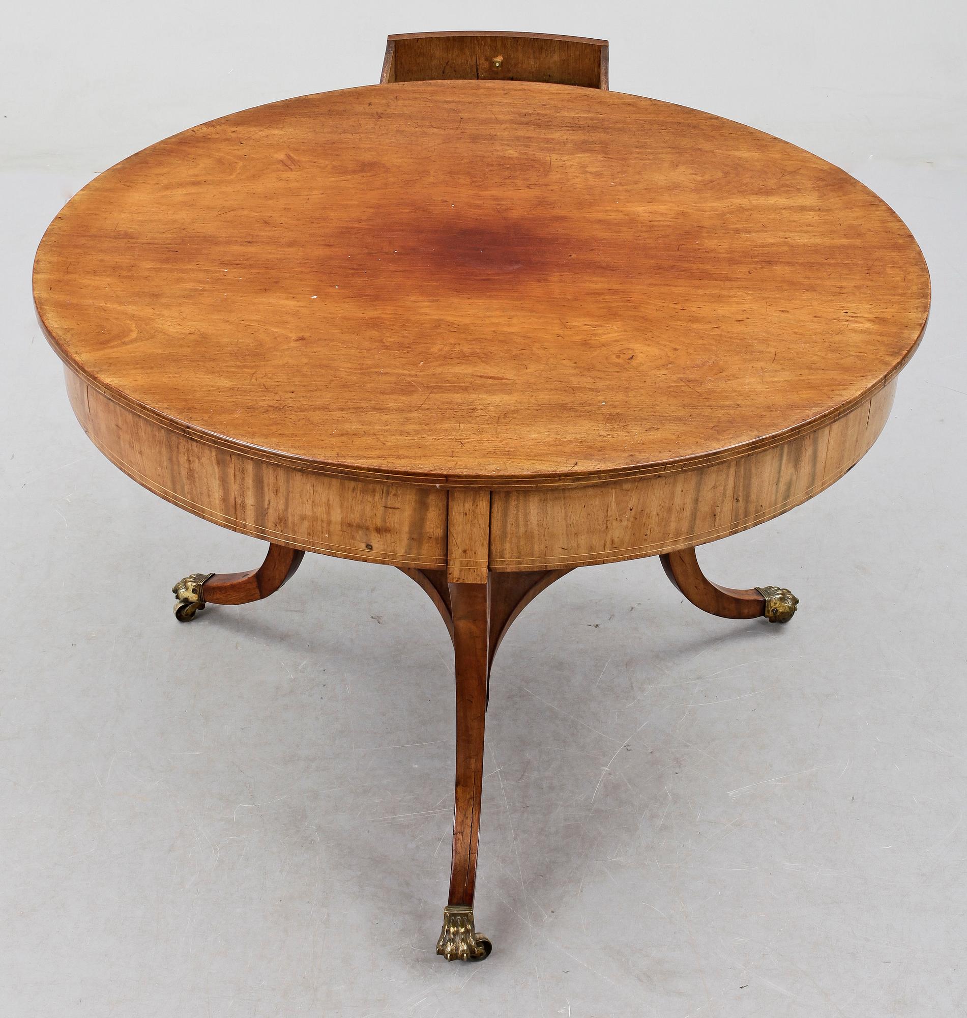 SALONGSBORD, empire, 1800-talets första hälft.