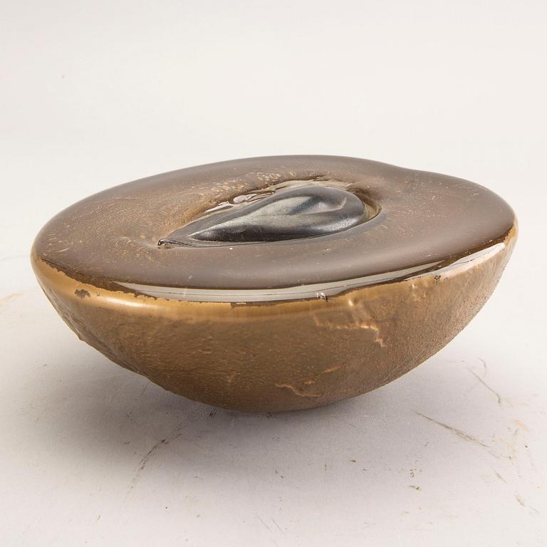 Elna Melusine Jolom, a signed and dated glass sculpture 2013.