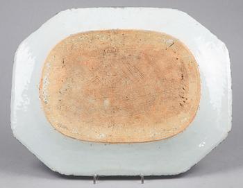 STEKFAT, porslin, Qianlong, Kina 1700-tal.
