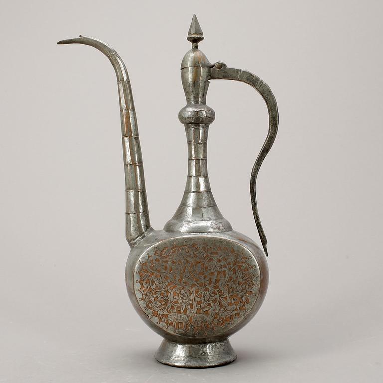 VINKANNA, försilvrad koppar, orientalisk.