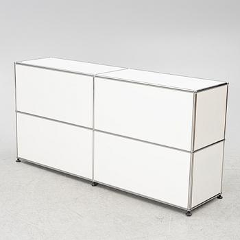 Fritz Haller & Paul Schärer, sideboard "E2", USM Haller, 2000-tal.