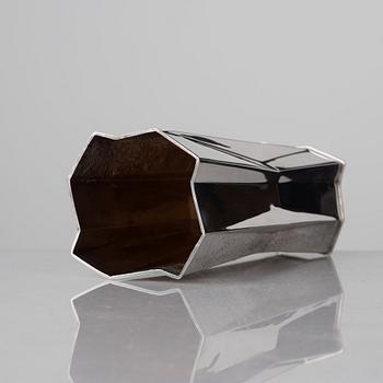 Tapio Wirkkala, A Tapio Wirkkala 830/1000 silver vase, Kultakeskus OY, Finland 1976.