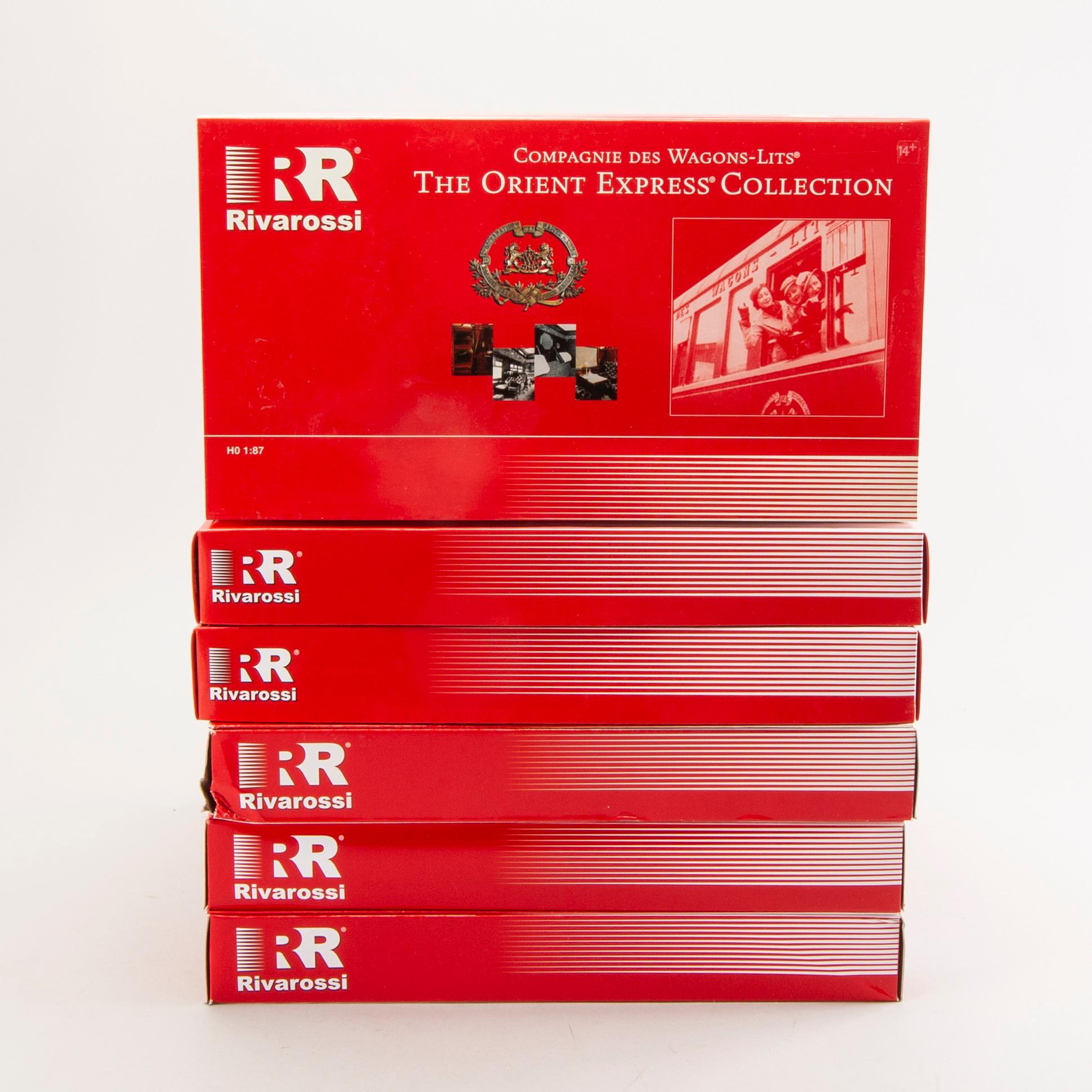 6 Rivarossi sets from the Orient Express Collection.