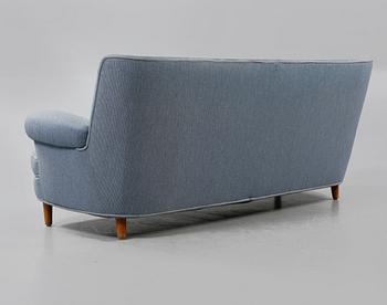 SOFFA, "Hemmakväll" Carl Malmsten, O.H. Sjögren, Tranås, omkring 1900-talets mitt.