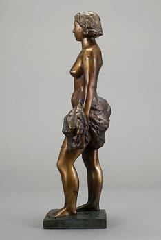 THURE THÖRN, skulptur, brons, sign och daterad -50.