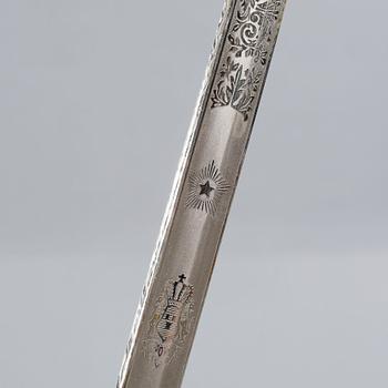 A sabre for the swedish navy, m/1878-1915.