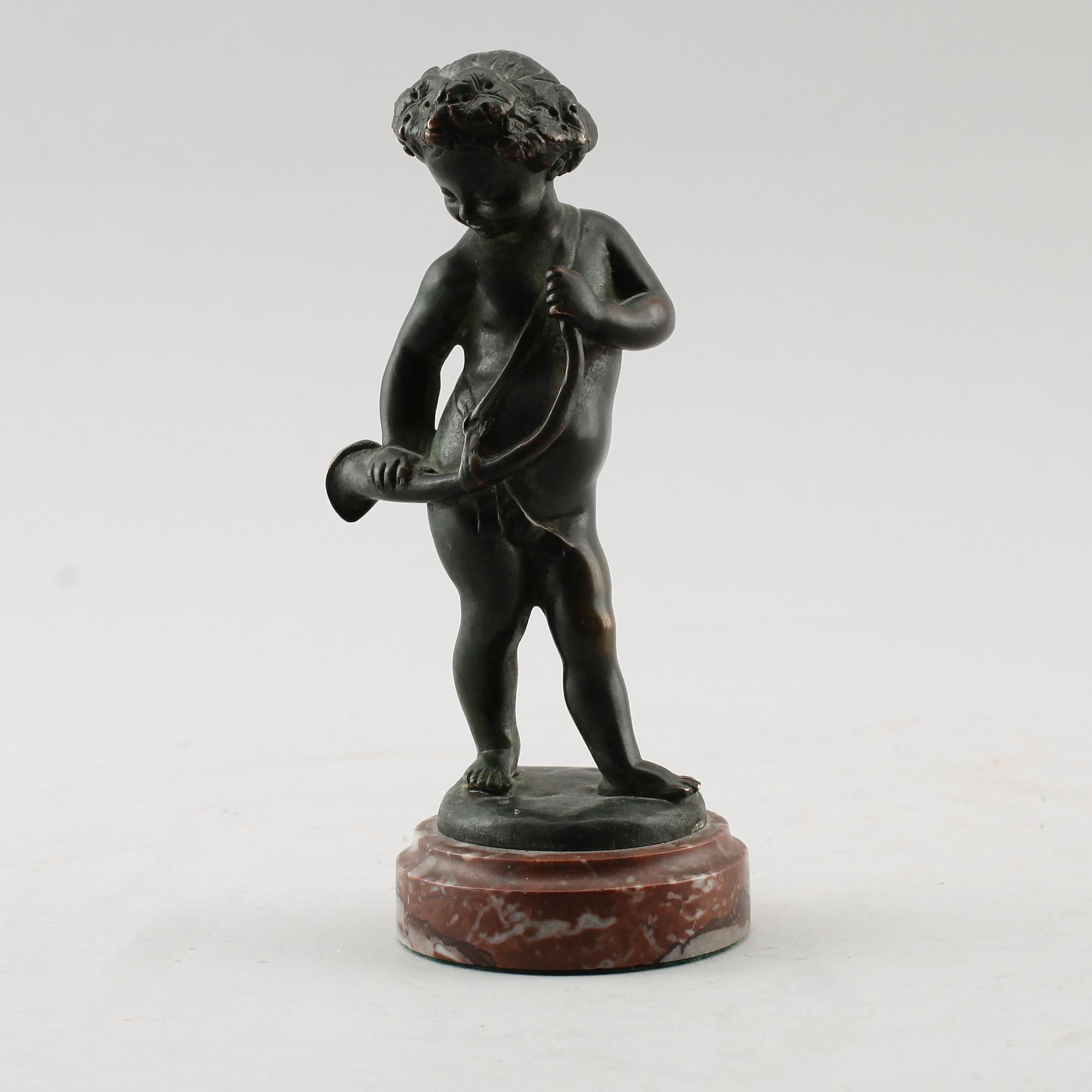 CLAUDE MICHEL CLODION, efter, brons, signerad.