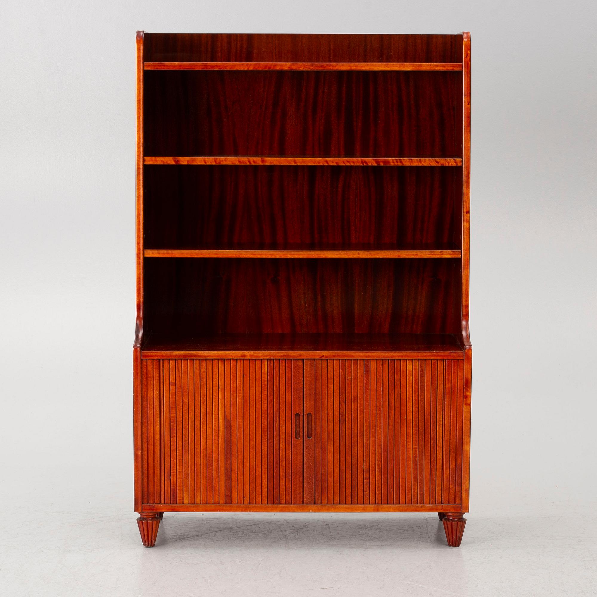 Bookcase, 1940s.