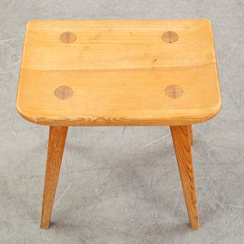 Carl Malmsten, a 'Visingsö' pine stool from AB Karl Andersson & Söner, later part of the 20th Century.