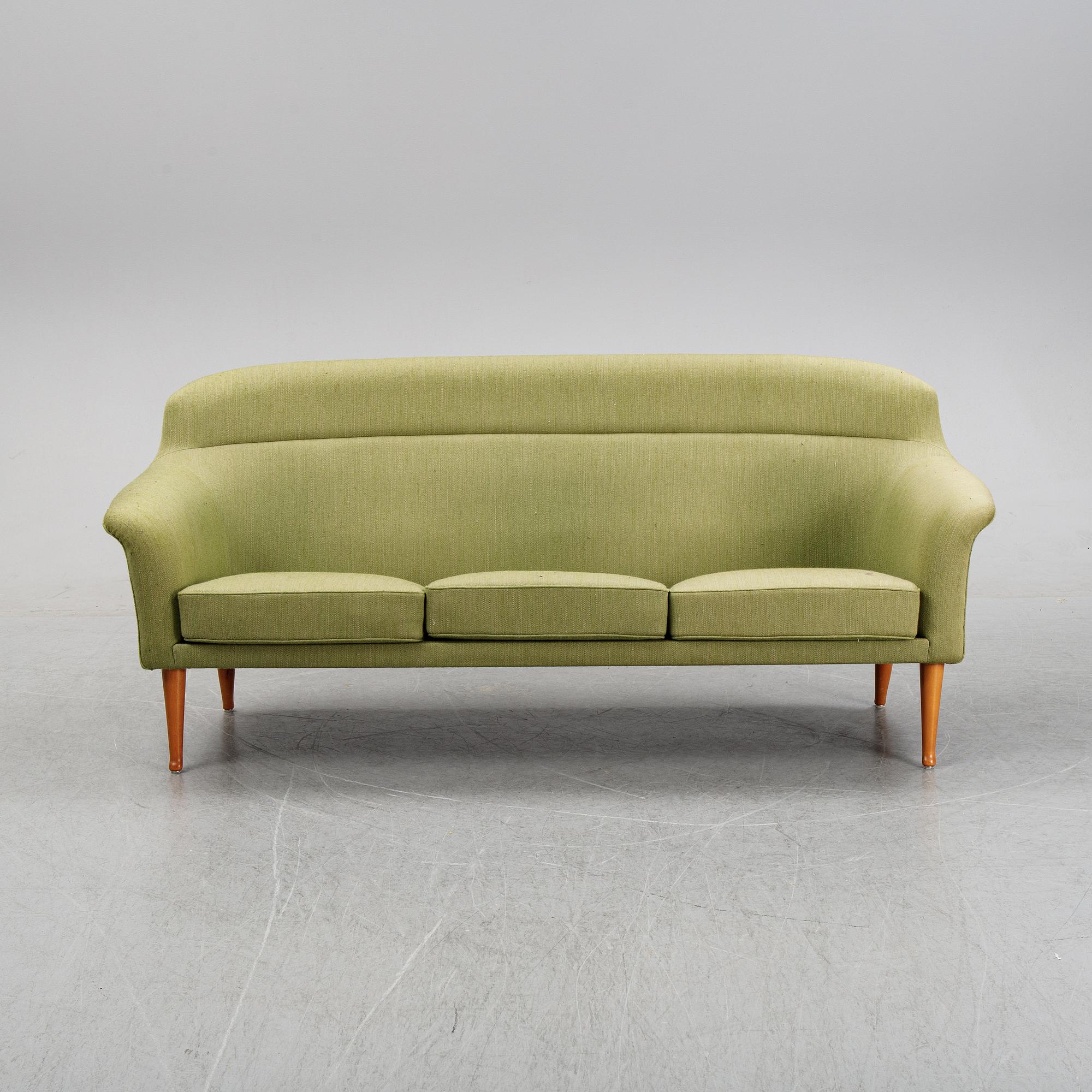 A sofa by Kerstin Hörlin-Holmquist, from the TRiva-series, Nordiska Kompaniet.