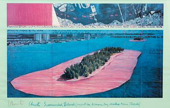 Christo Vladimirov Javacheff, "Surrounded Islands" (Project for Biscayne Bay, Greater Miami, Florida).