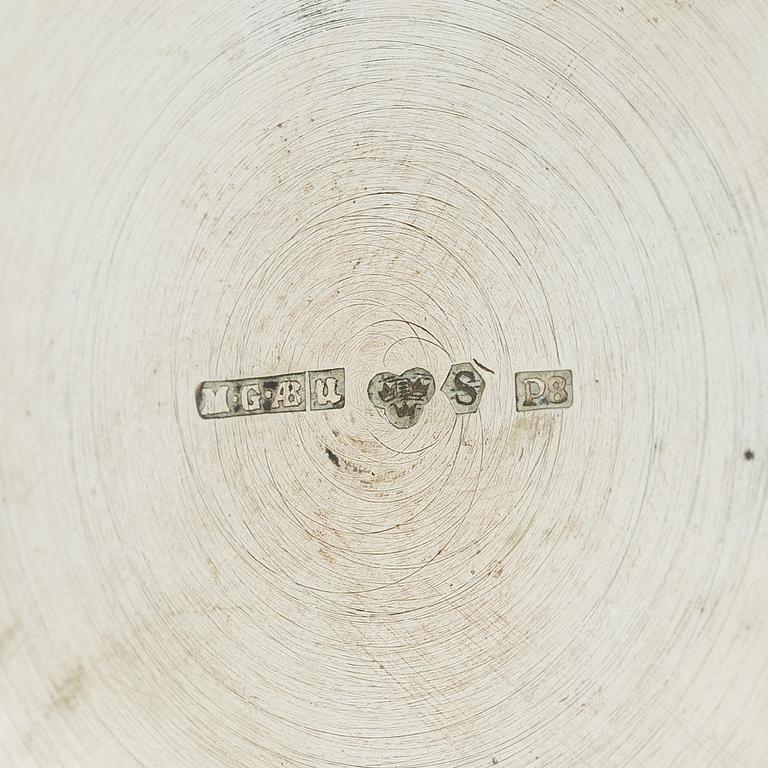 Vaser, 2 st, silver, 1941-52.