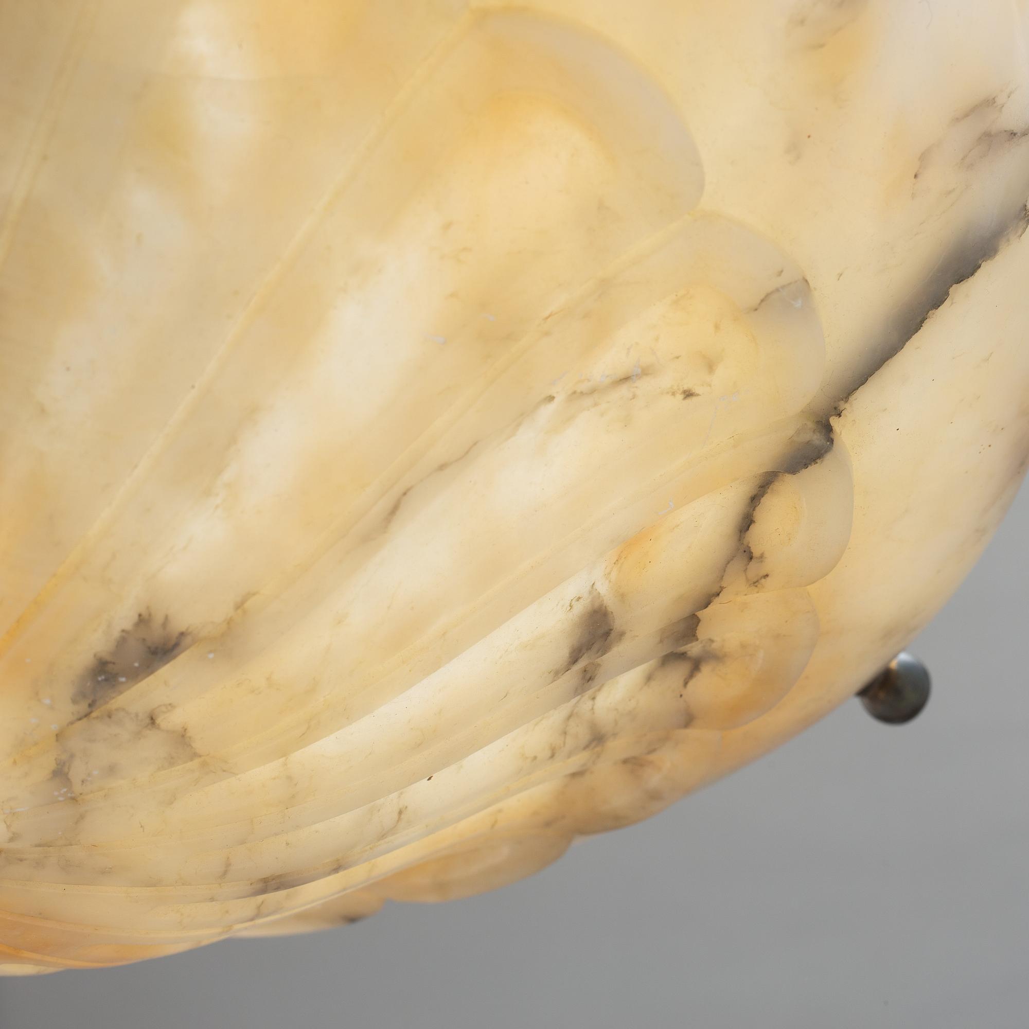 Takampel, alabaster, 1920-tal.