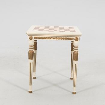 Schackbord, sengustaviansk stil 1900-talets första hälft.