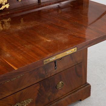 A Swedish Empire secretaire by J. Öman, master 1815-1833.