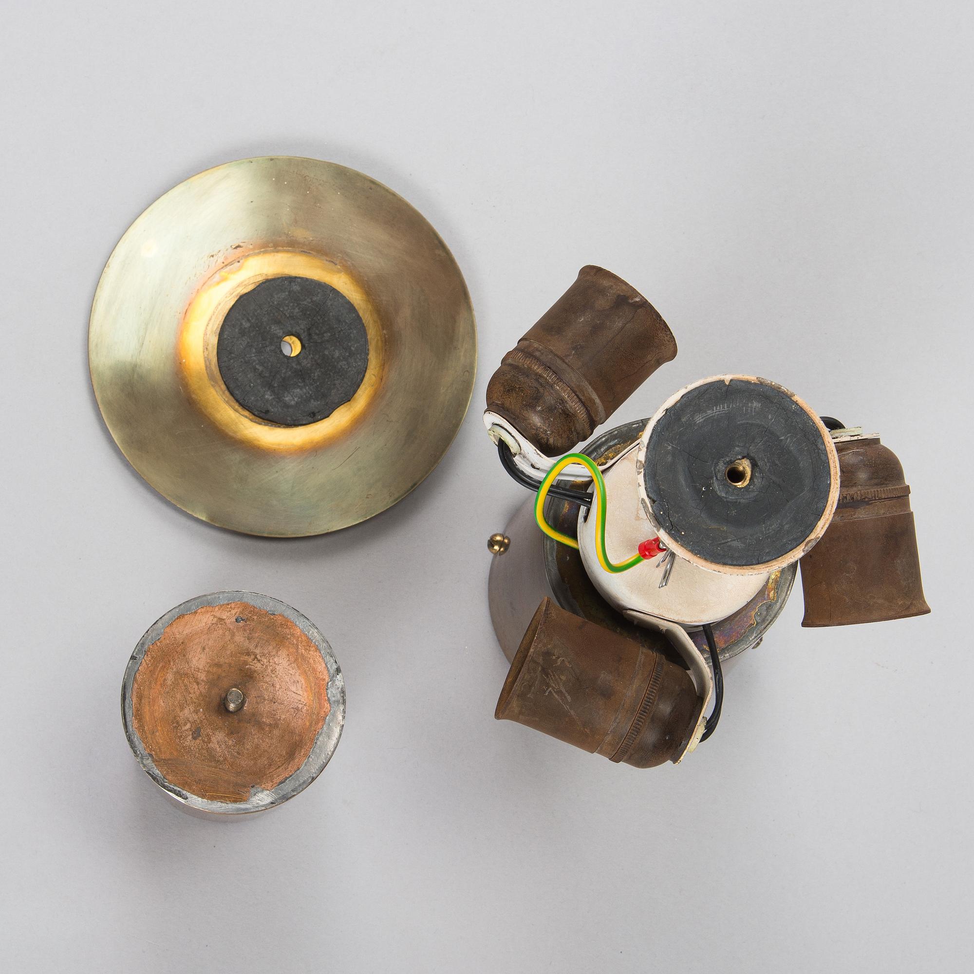 Paavo Tynell, A ceiling light for Taito. Made to order 1950.