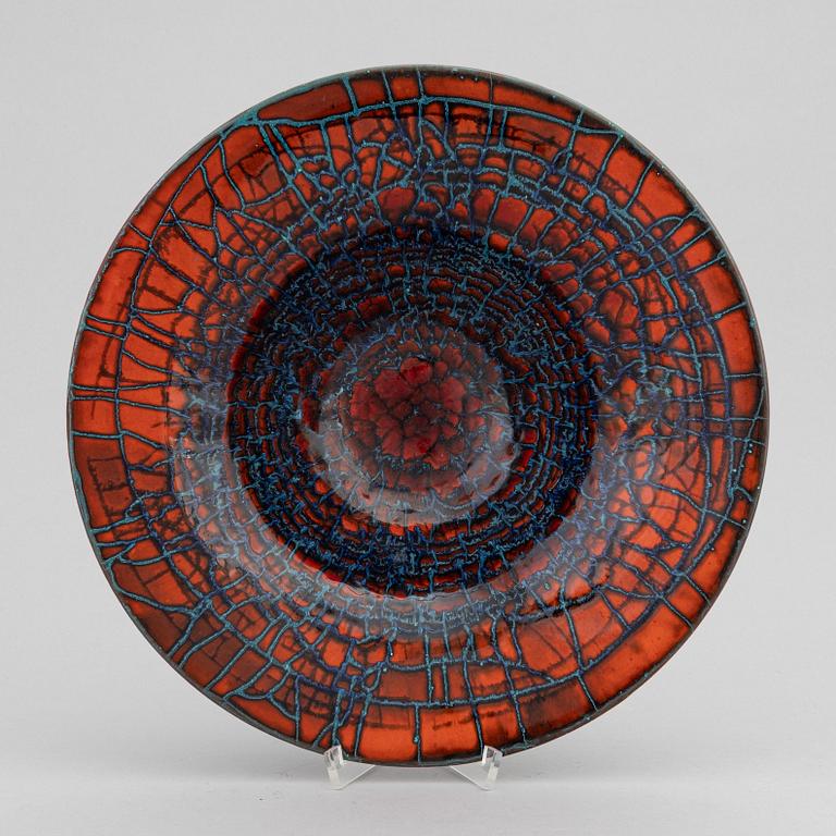 Ingrid Atterberg, a unique signed ceramic bowl.