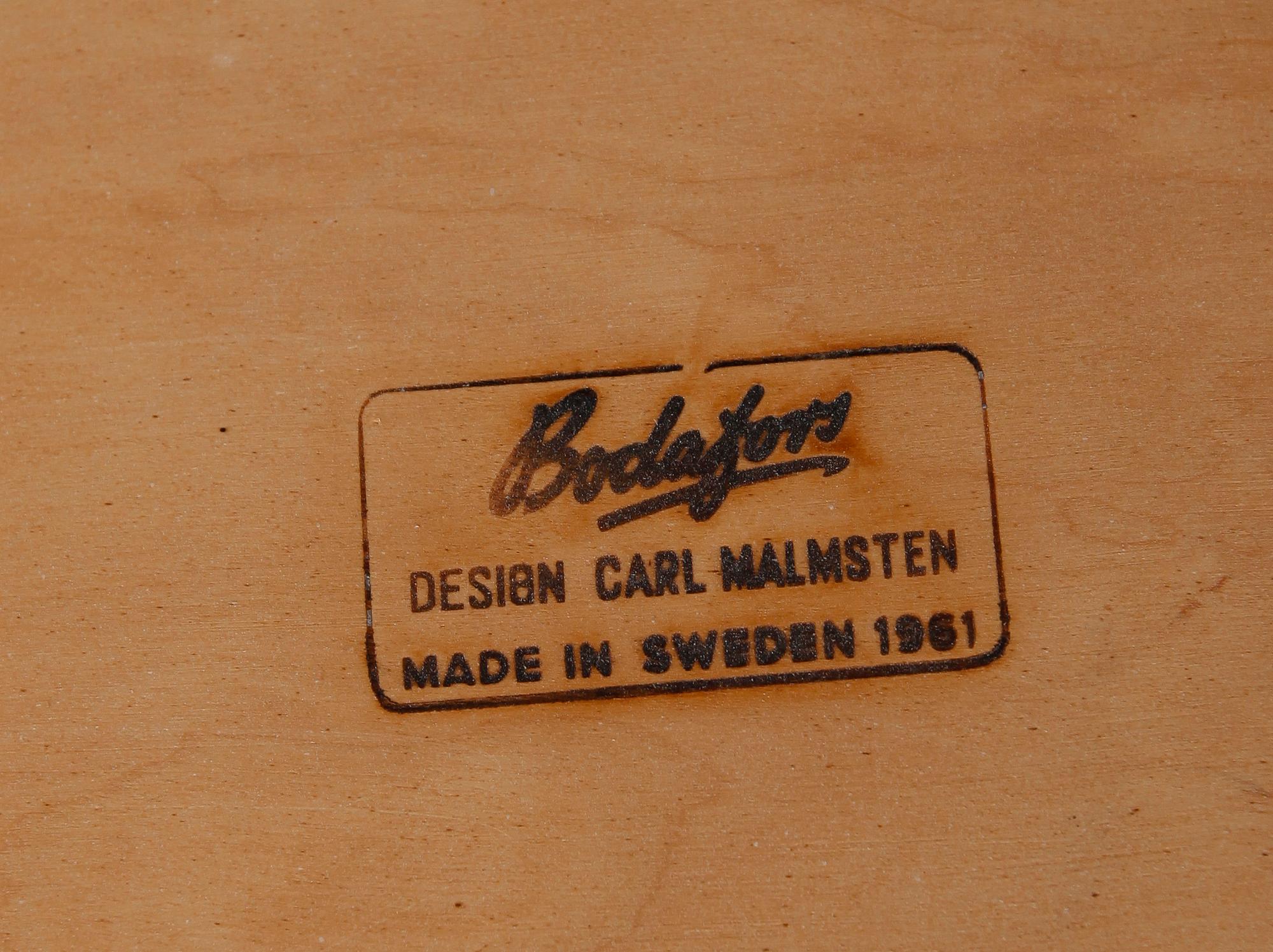 SÄNGBORD, Carl Malmsten, Bodafors, 1960-tal.