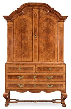 A Swedish Rococo 18th century cupboard.