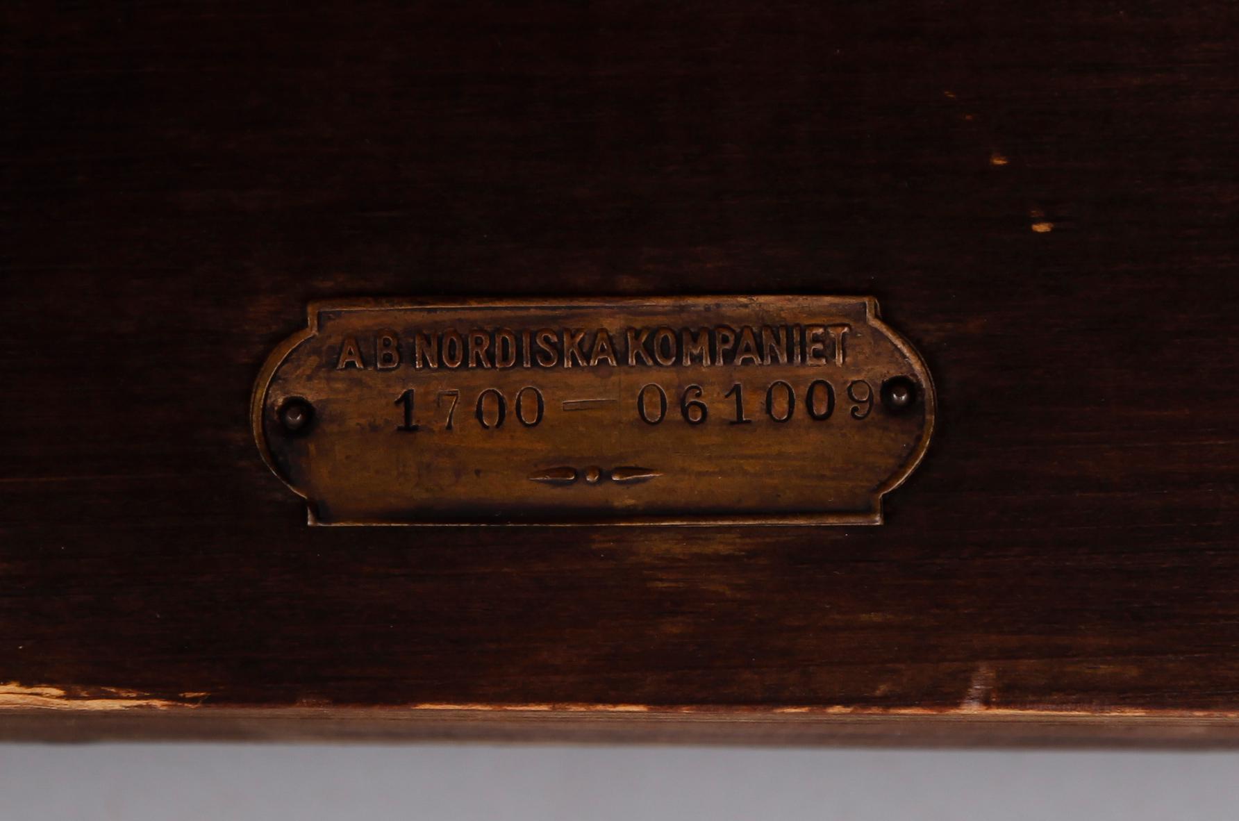 KARMSTOLAR, 1 par, NK Nordiska Kompaniet, tidigt 1900-tal.