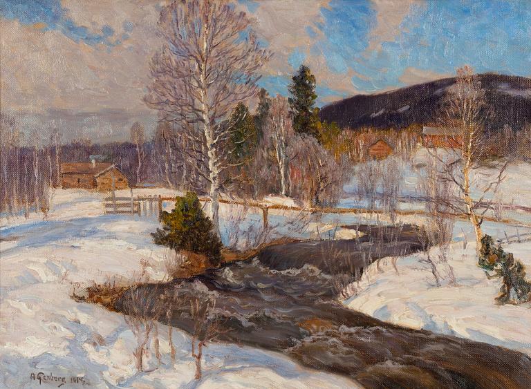 Anton Genberg, Snow Melting.
