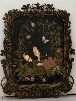 GLASMÅLNING, nyrokoko, 1800-talets slut.