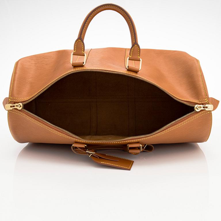 Louis Vuitton, viikonloppulaukku, "Epi Keepall 45".