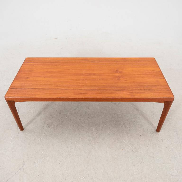 A teak coffee table second part of the 20th century.