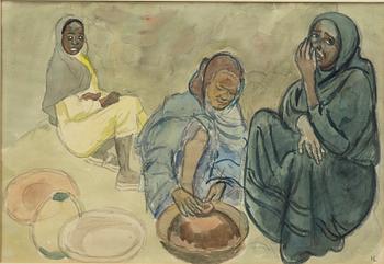 Hilding Linnqvist, "From the Sudanese village, Osman".