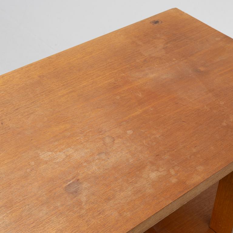 Josef Frank, a model 648 library table, Firma Svenskt Tenn, Sweden, before 1985.