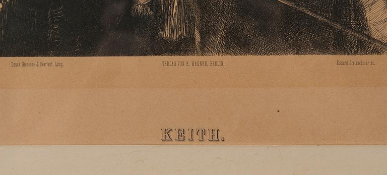 LITOGRAFIER, 6 st, Verlag von R. Wagner, Berlin, 
Eduard Kretzschmar, 1800-talets slut.