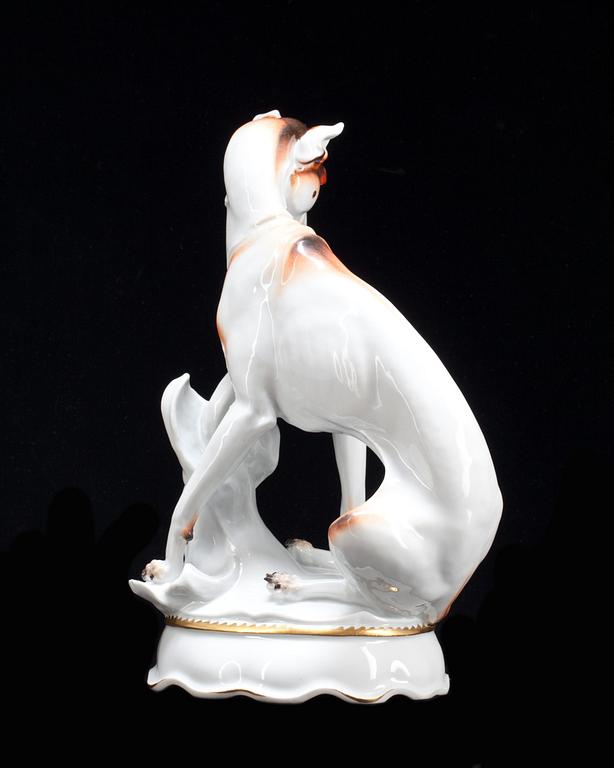 FIGURIN, porslin, Meissen, 1900-tal.