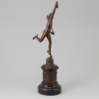 A bronze sculpture, ca 1900.