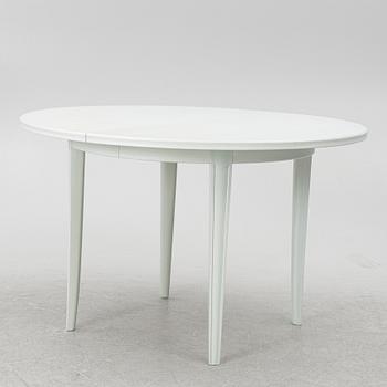 Carl Malmsten, a dinner table with six chairs, 'Brunnsviken', Sweden, second half of the 20th century.
