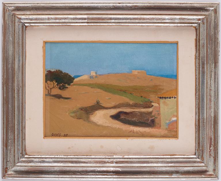 Willem Oepts, "Les Muriers" (Chemin de St-Anthone St Tropez - Var, France)/"Collioure Paysage Pyrinees-Orientales Frontiere Espagnole".